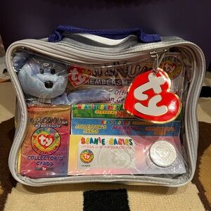 Ty Beanie Babies - Official Club Platinum Edition